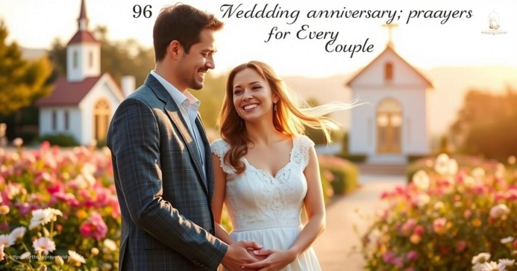 96 Wedding Anniversary Prayers for Every Couple