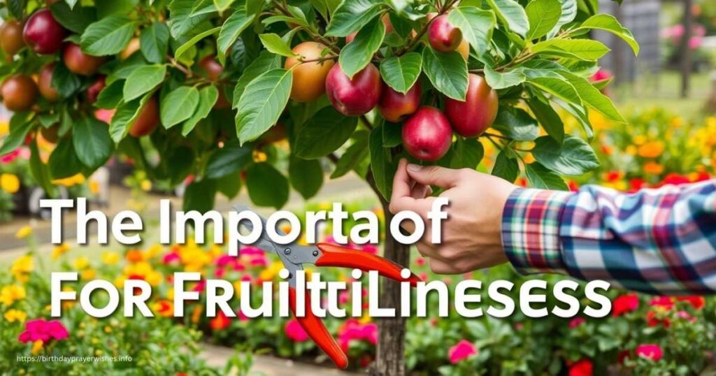 The Importance of Pruning for Fruitfulness