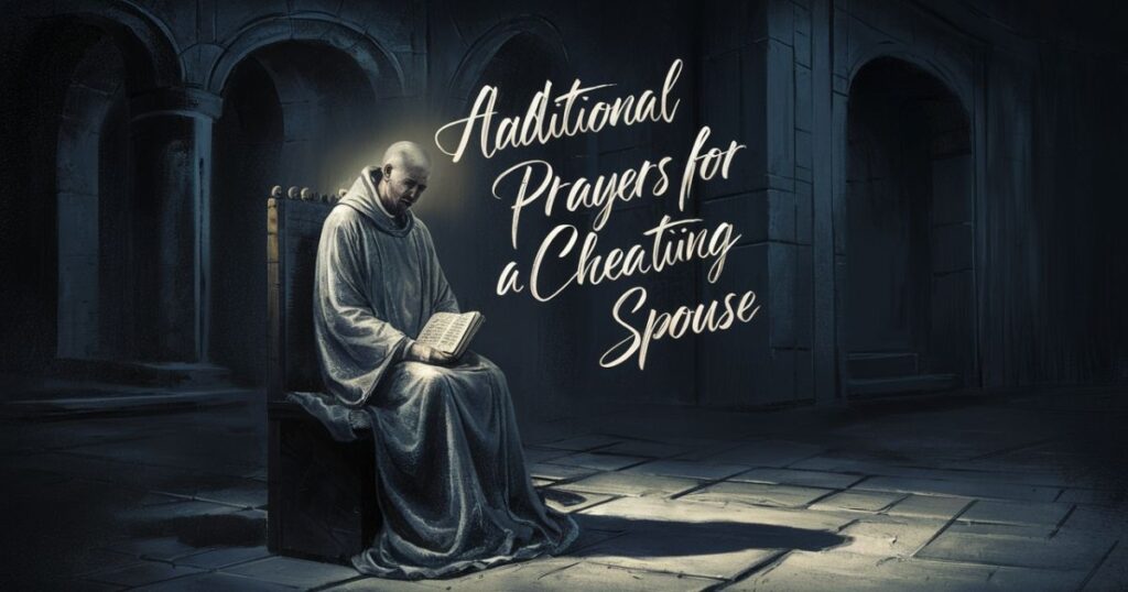 Additional Prayers for a Cheating Spouse