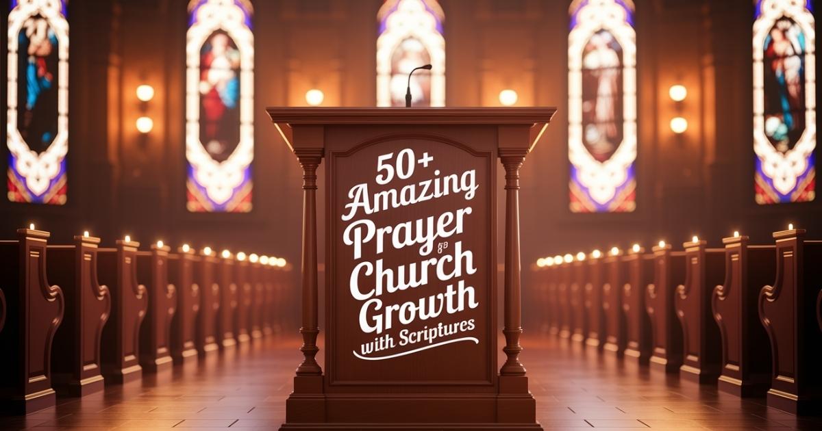 50+ Amazing Prayer For Church Growth With Scriptures