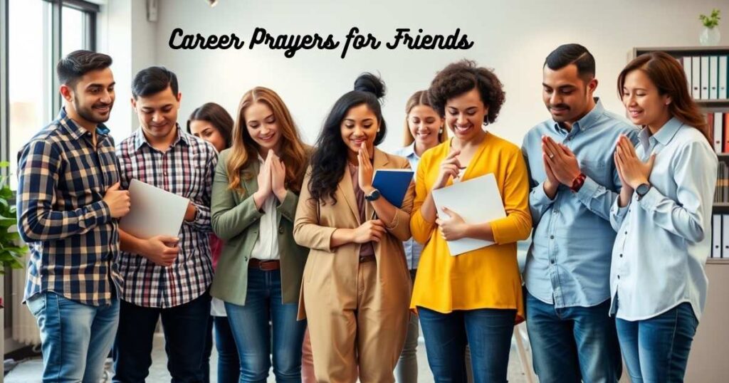 Career Prayers for Friends