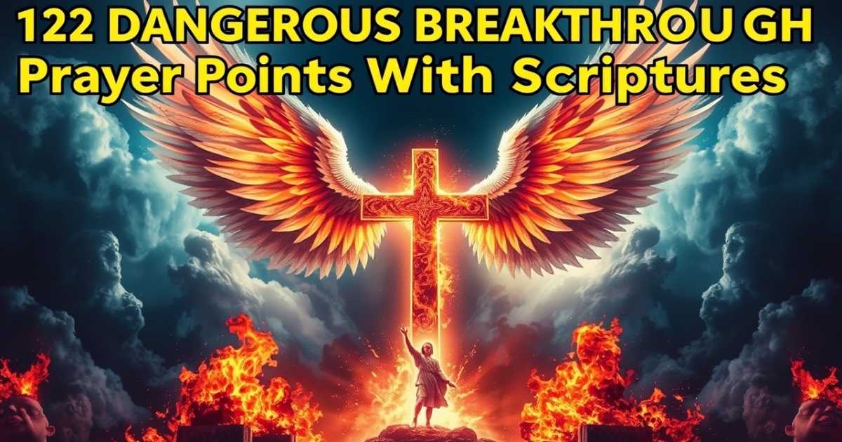 Dangerous Breakthrough Prayer Points With Scriptures