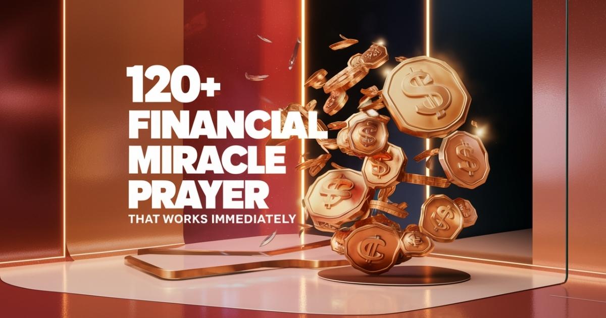 Financial Miracle Prayer That Works Immediately