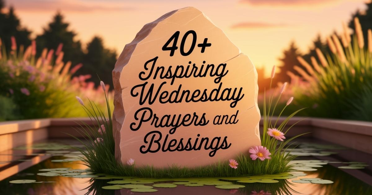 40+ Inspiring Wednesday Prayers And Blessings