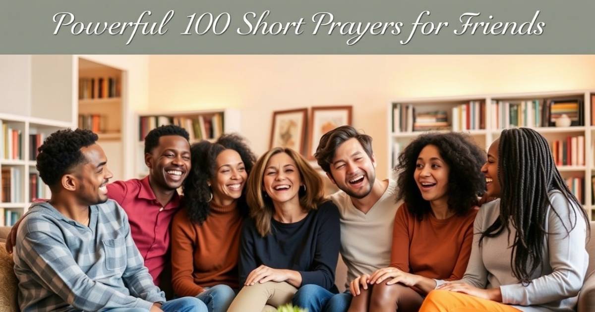 Powerful 100 Short Prayers for Friends