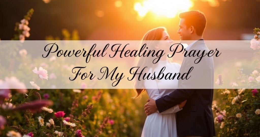 Powerful Healing Prayers For My Husband