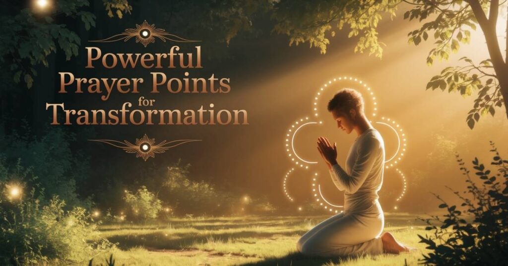 Powerful Prayer Points For Transformation