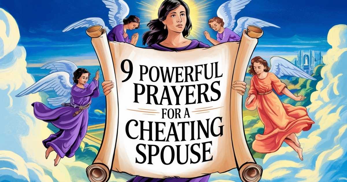 9 Powerful Prayers for a Cheating Spouse