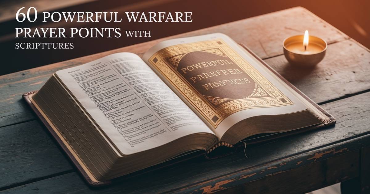 Powerful Warfare Prayer Points With Scriptures