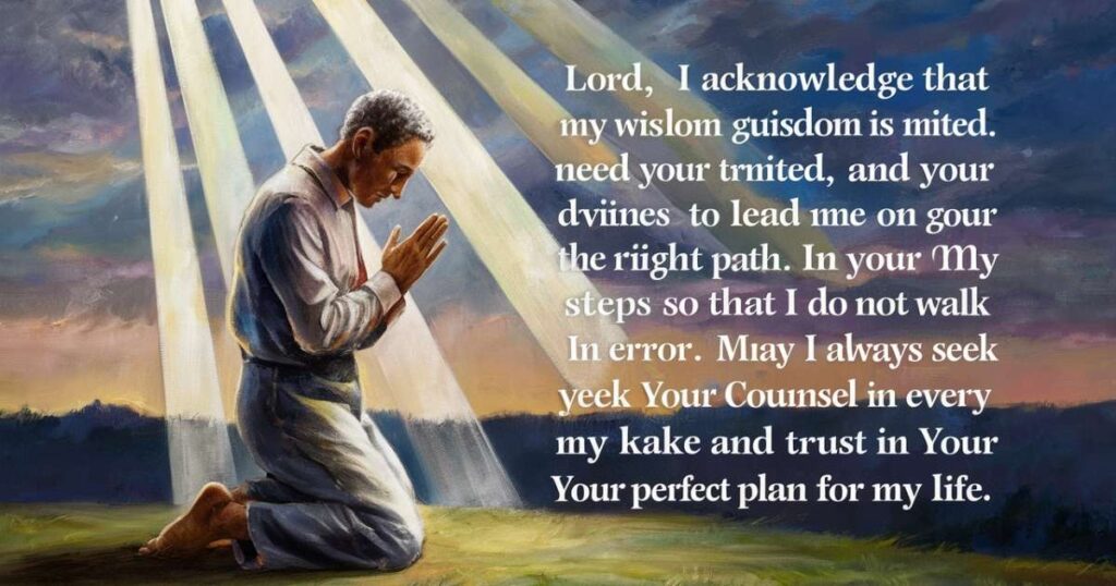 Prayer Points for Mercy with Bible Verses