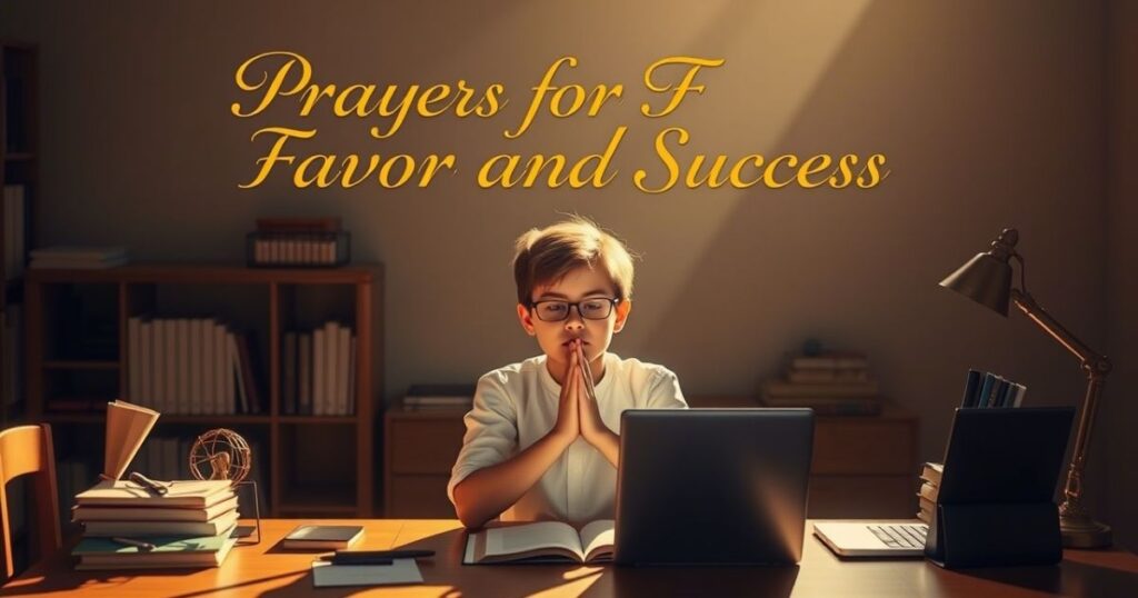 Prayers for Favor and Success 