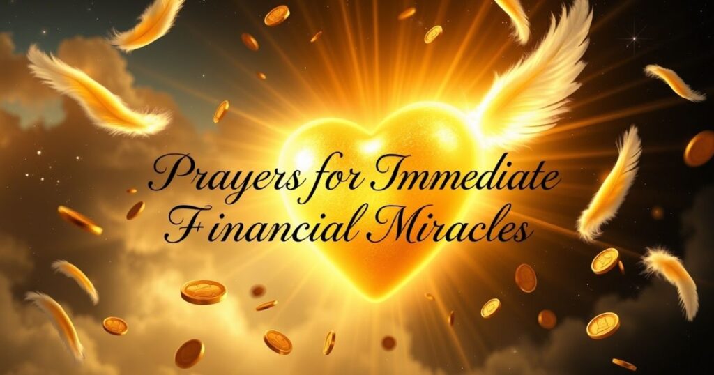 Prayers for Immediate Financial Miracles