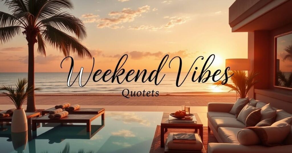 Weekend Vibes Quotes