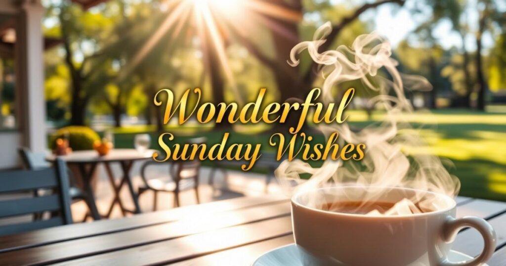 Wonderful Sunday Wishes