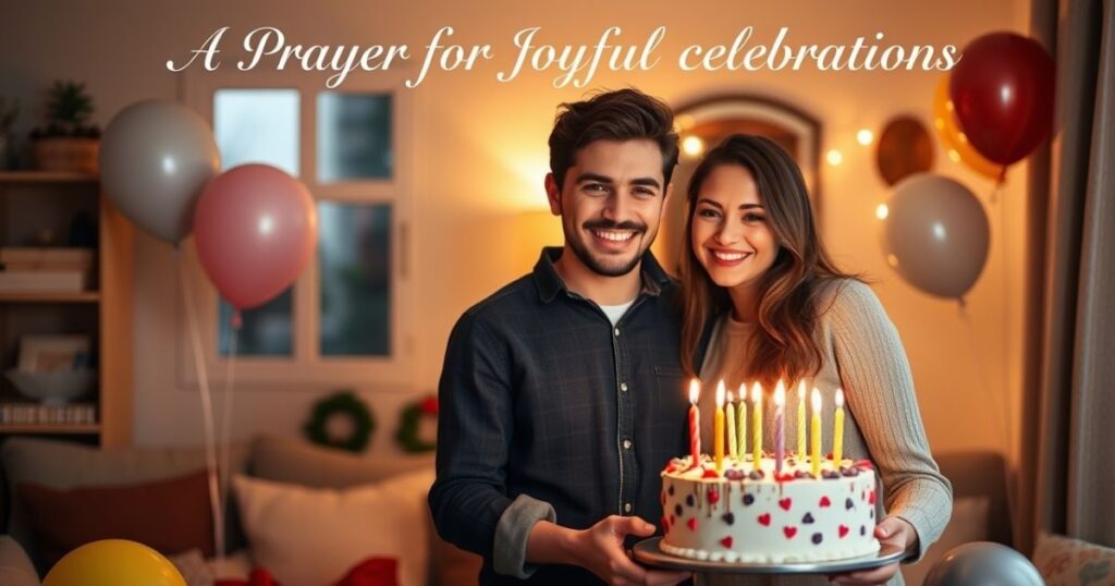 A Prayer for Joyful Celebrations