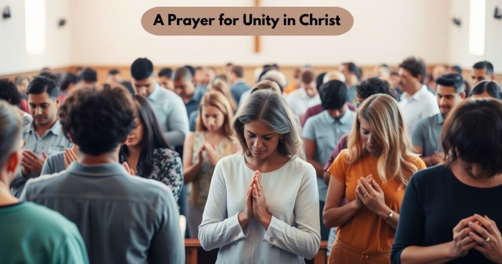 A Prayer for Unity in Christ