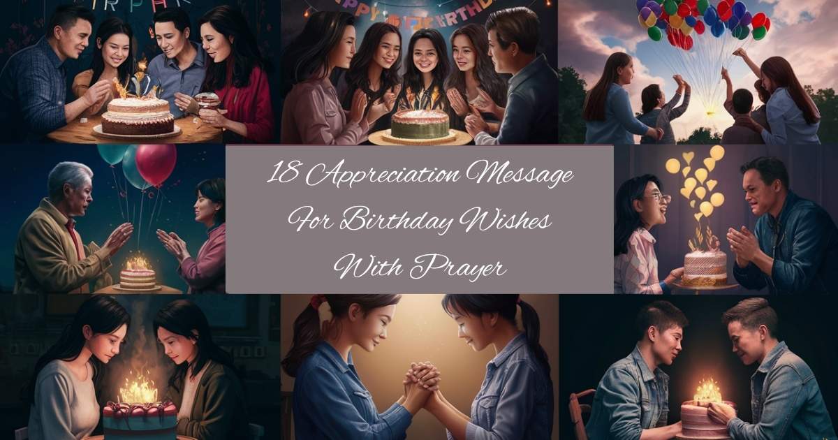 Appreciation Message For Birthday Wishes With Prayer