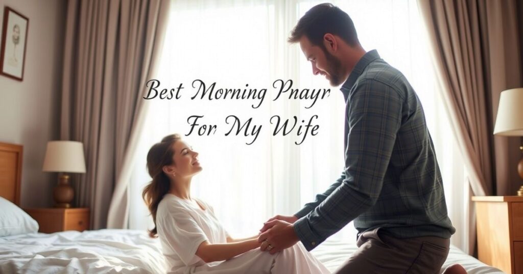 Best Morning Prayer For My Wife