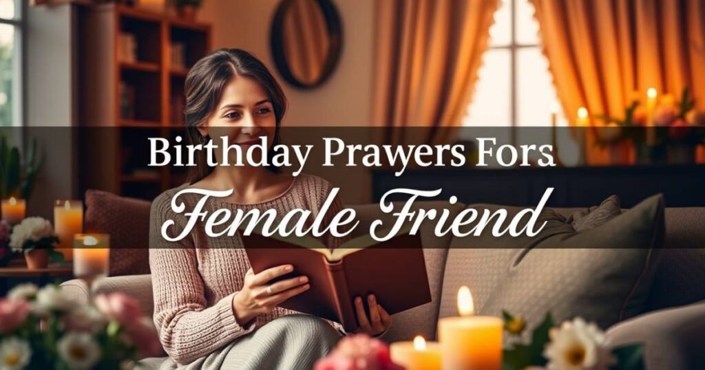 Birthday Prayers For a Female Friend