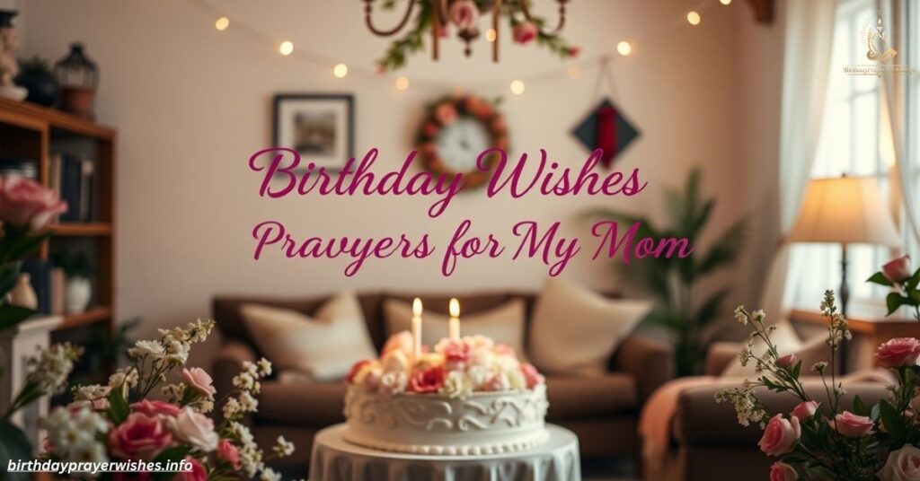 Birthday Wishes and Prayers for My Mom