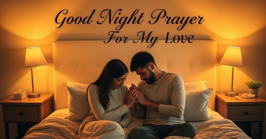 Good Night Prayer For My Love