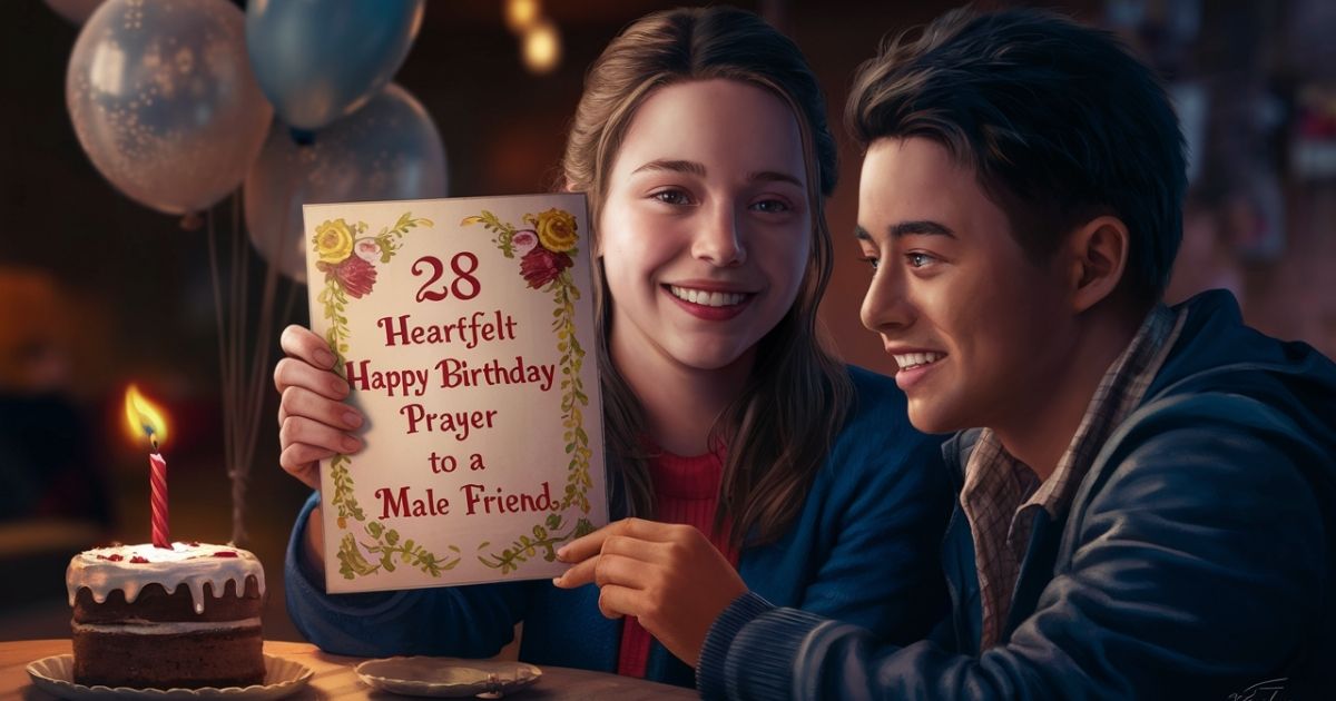 Heartfelt Happy Birthday Prayer To A Male Friend
