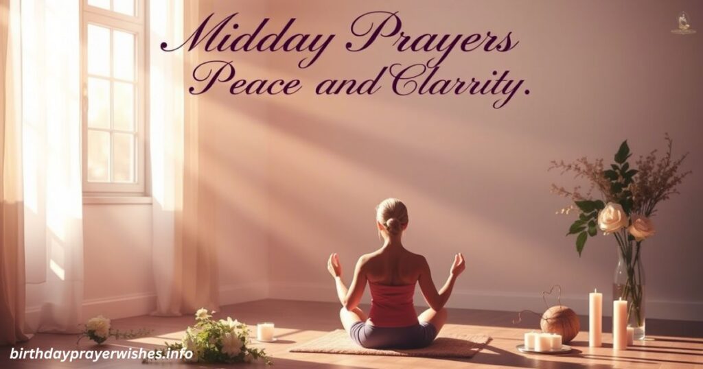 Midday Prayers for Peace and Clarity
