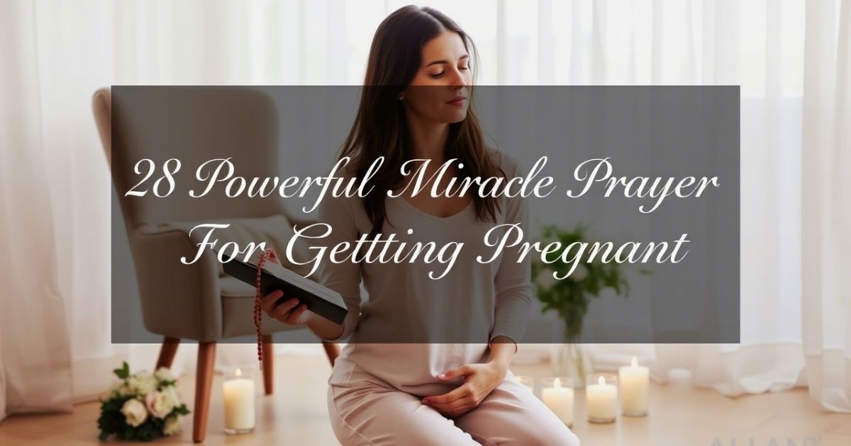 Powerful Miracle Prayer For Getting Pregnant