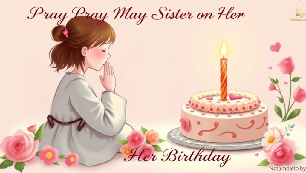  Pray for My Sister on Her Birthday
