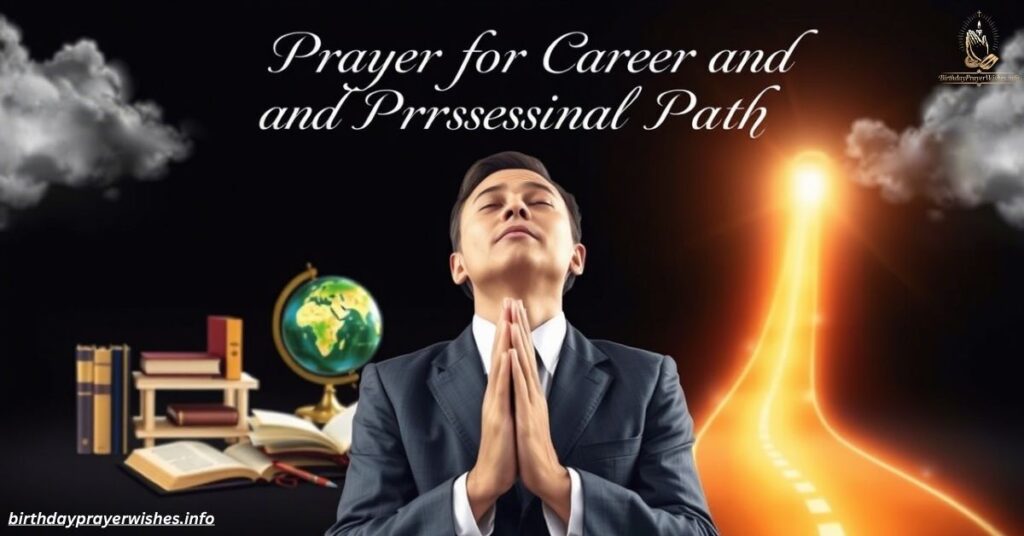 Prayer for Career and Professional Path