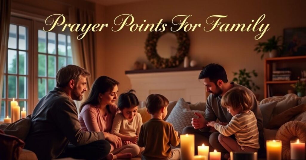  Powerful Prayers Points For Family