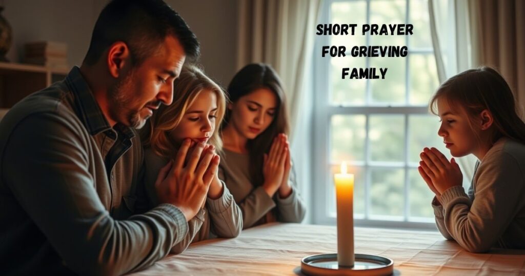 Short Prayer for Grieving Family