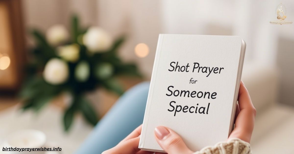 Sweet Short Prayer For Someone Special
